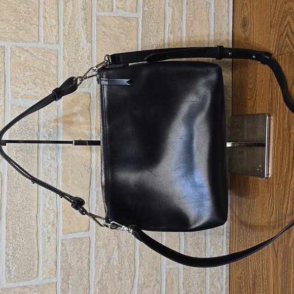 MADEWELL The Transport Shoulder Crossbody Bag Black Convertible - Picture 3 of 12